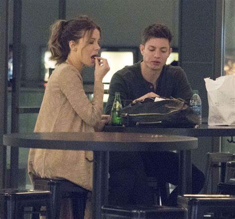 KATE BECKINSALE and Matt Rife at Century City Mall 11/19/2017 - HawtCelebs