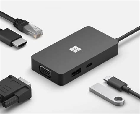 Acquista Microsoft Surface USB-C® Travel Hub per le aziende - Microsoft Surface