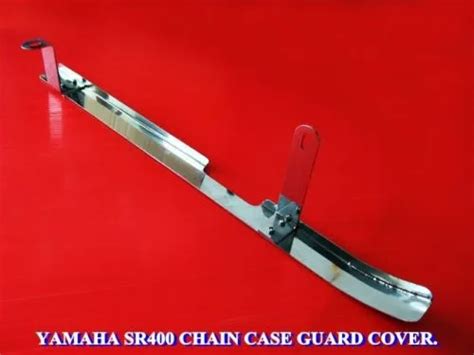 YAMAHA SR400 CAFE RACER "STAINLESS" CHAIN CASE GUARD COVER #บังโซ่ สเตน ...