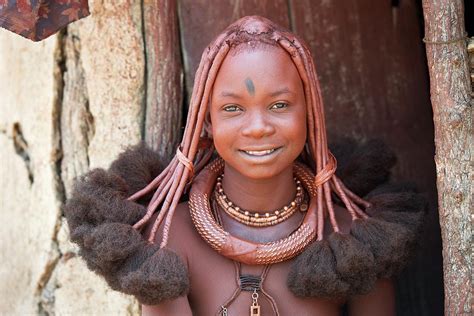 Head Dress Of A Himba Girl Photograph by Tony Camacho