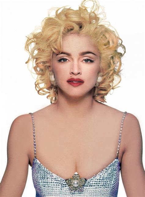 Madonna by Patrick Demarchelier for Glamour, 1990 | Madonna, Lady ...