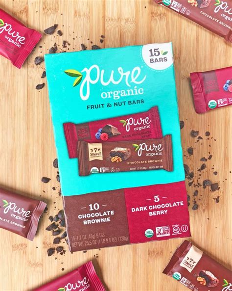 Pure Organic Chocolate Lover's Pack available at Costco! #vegan #glutenfree | Fruit and nut bars ...
