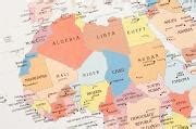 Free Image of Conceptual North Africa Map on White Paper | Freebie.Photography