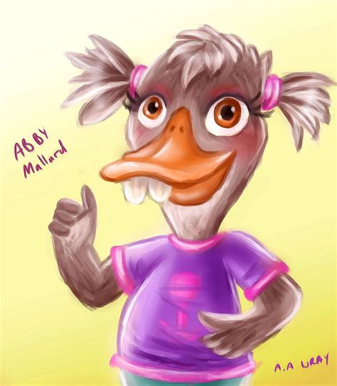 Abby Mallard AKA Ugly Duckling - Chicken Little by Loveless-Nights on DeviantArt