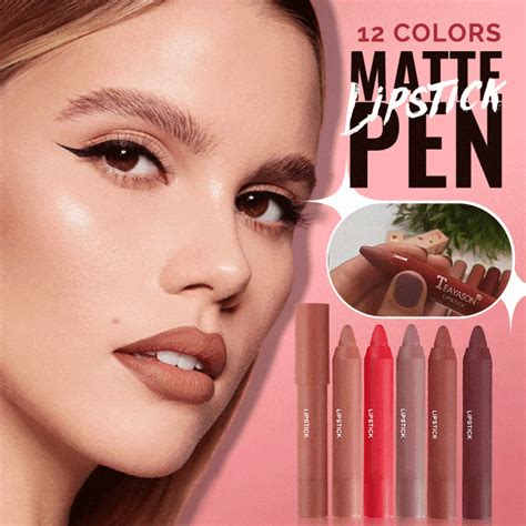 12 Colors Matte Lipstick Pen - Signifye