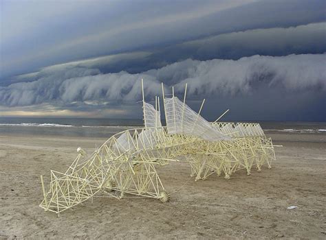 Theo Jansen's Stunning Wind-Powered, Walking Sculptures - Art-Sheep