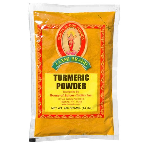 Laxmi Brand Turmeric Powder 400g - RanisWorldFoods.com