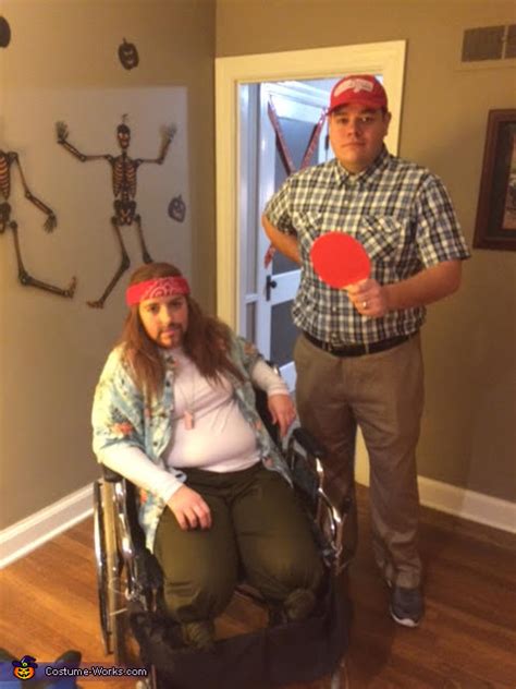 Forrest Gump and Lieutenant Dan Couples Costume | DIY Tutorial