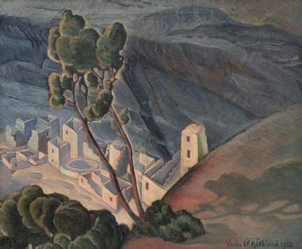 Vance Kirkland, Cliff Dwellers, 1928, oil Kirklands, Cliff, Oil, Fine Art, Artist, Painting ...