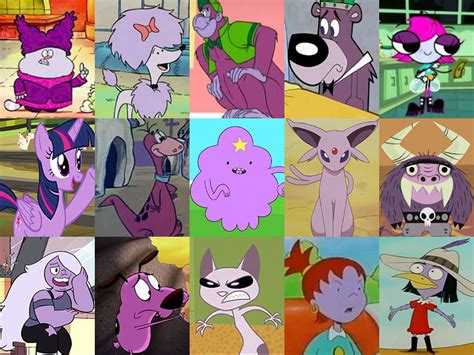 Click the Purple-Skinned Cartoon Character Quiz - By sharktoother140