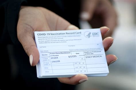 COVID-19 vaccination cards about to become artifact of the past | PBS News