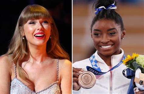 Taylor Swift and Simone Biles exchange heartfelt tweets