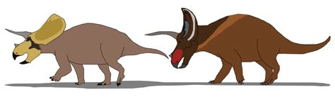 Triceratops vs Torosaurus by YellowPanda2001 on DeviantArt