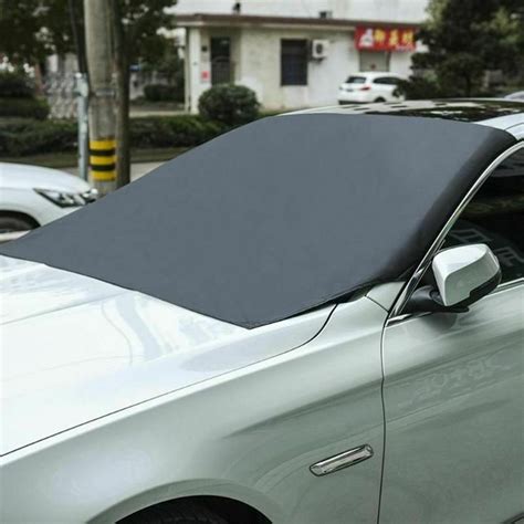 Car Front Windshield Cover Magnetic Snow Ice Shield Sunshade Anti-fog ...