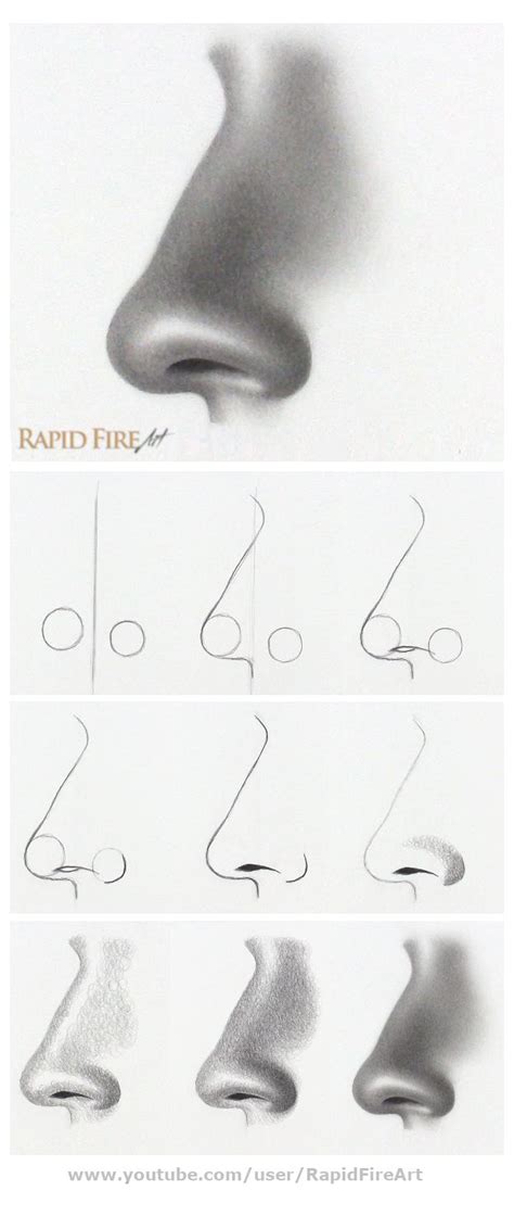 How to Draw a Nose #realistic #drawings #nose #realisticdrawingsnose ...