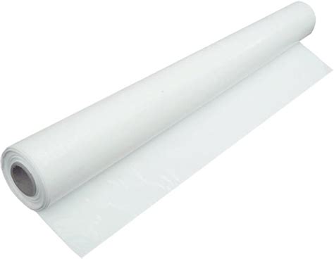 Polythene Sheeting Roll Heavy Duty - Width: 2 metres / Length: 40 metres. Strong Clear Plastic ...