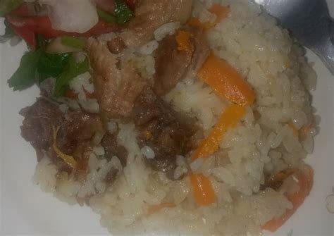 Resep 290.🥰.Rice plov(pilaf/palov) Uzbekistan ala Umi Eeng oleh Erna Agsa Firsyah_U3K - Cookpad