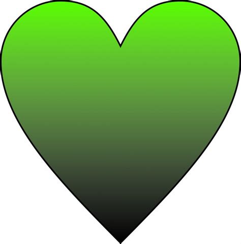 Green Wash Heart Free Stock Photo - Public Domain Pictures