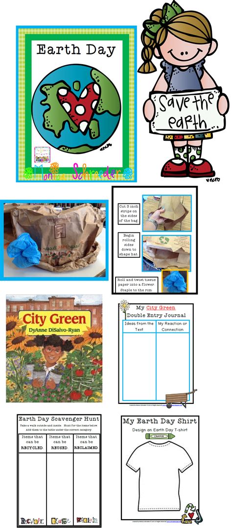 Make Earth Day fun and educational with these great paper bag hats and book study! | Book study ...