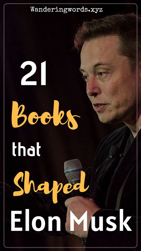 21 Books That Shaped Elon Musk | Favorite books, Books, Top 100 books