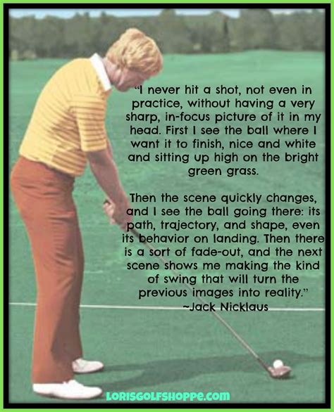 Jack Nicklaus, "The Golden Bear", widely regarded as the greatest ...