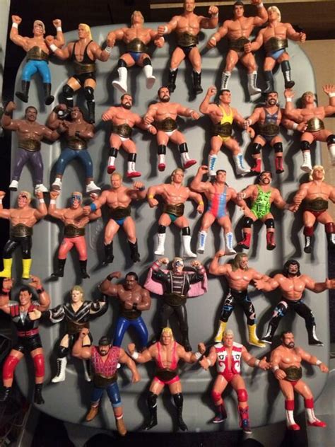 WCW Galoob action figures [1990 - 1991]. | Wwf toys, World championship wrestling, Wwf superstars