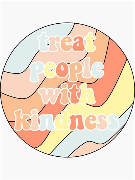 'Treat People With Kindness' Sticker by meganbeard | Aesthetic iphone wallpaper, Harry styles ...