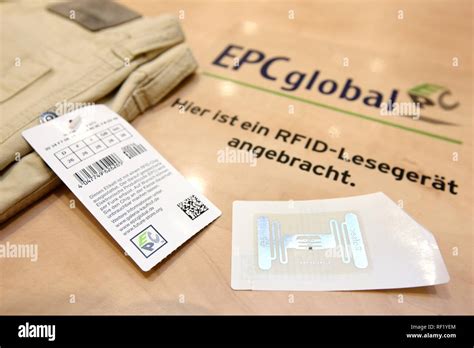 RFID, Radio-frequency identification, clothing tags, Galeria Kaufhof ...