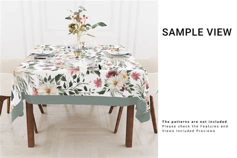 Square Tablecloth Set