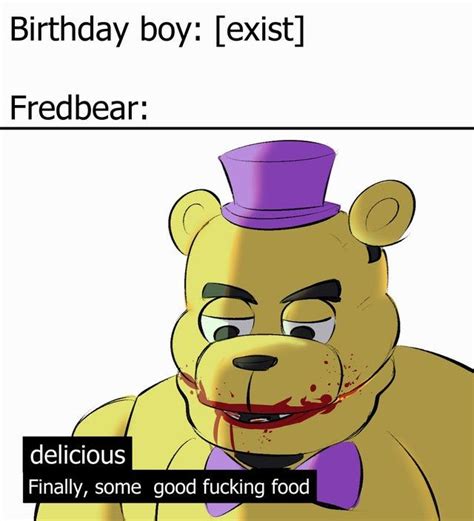 Looks like meat's back on the menu boys! - fivenightsatfreddys in 2020 | Fnaf funny, Fnaf memes ...