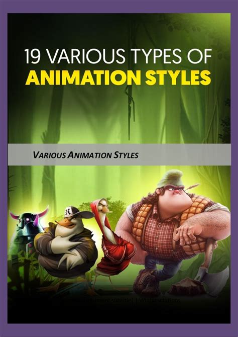 19 types of animation techniques and styles