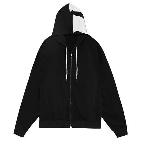 Black Zip Hoodie - Ss2020 Essential