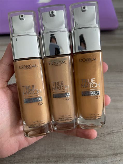 L'oreal true match foundation, Kesehatan & Kecantikan, Rias Wajah di Carousell