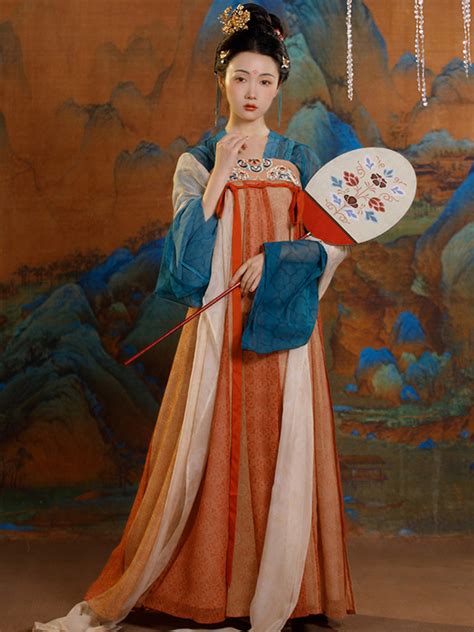 Chinese Traditional Hanfu Dress Tang Dynasty Clothing Female - Fashion Hanfu