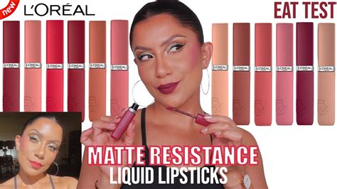 L'Oreal Infallible Matte Resistance Liquid Lipsticks, 44% OFF