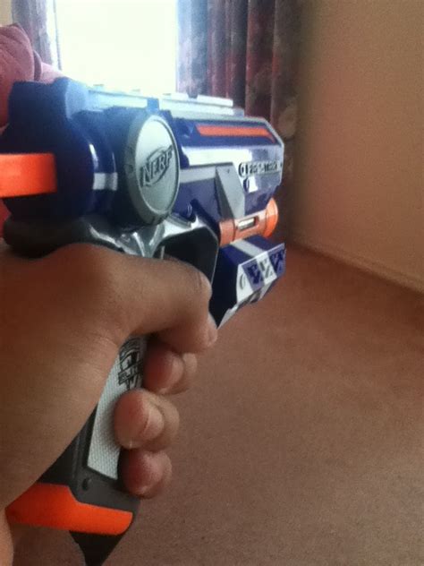 Outback Nerf: Nerf Elite Firestrike Review (grey trigger, 15m and 20m Aus) (EDITED 3/7/14)