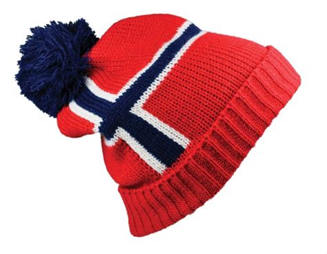 Great hat in Norwegian Flag design - Patriotisk