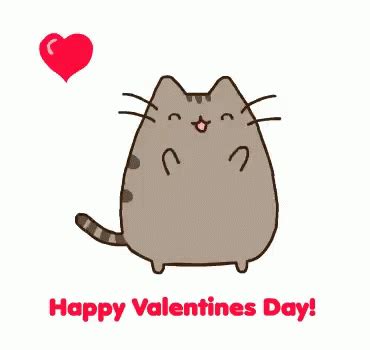 Happy Valentines Day Pusheen GIF - HappyValentinesDay Pusheen Heart - Discover & Share GIFs