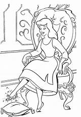Cinderella Glass Slipper Coloring Page At GetColoringscom  Free sketch template