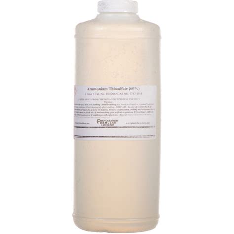 Photographers' Formulary Ammonium Thiosulfate - 1 10-0206 LITER