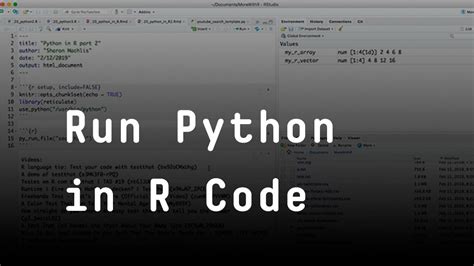 Run Python in R code | CSO Online