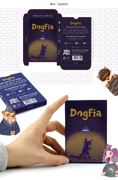 Mafia game in a new reading (board game) on Behance