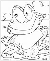 Frog coloring page For Children  Coloring Pages sketch template