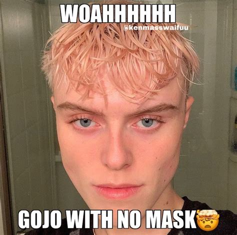 gojo lookin real fine here😫 | Fandom funny, Juju on that beat, Fb memes