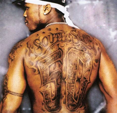 50 Cent Tattoos | List of Fifty Cent's Tattoo Designs