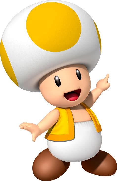 Yellow Toad - Mario Photo (38920125) - Fanpop