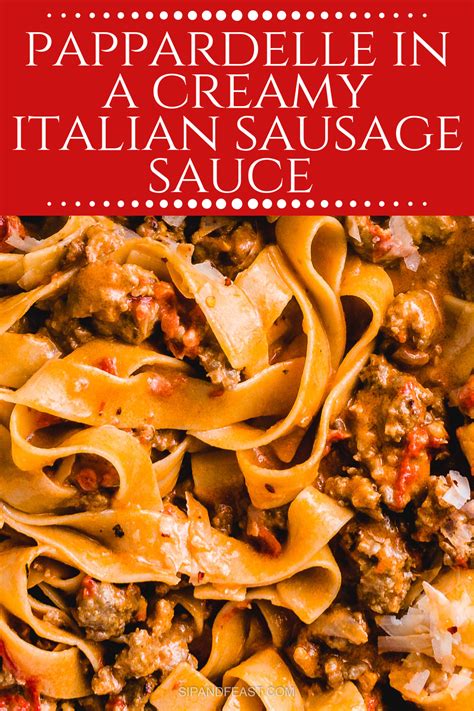 Sausage Pasta Recipes, Italian Sausage Pasta, Italian Pasta Recipes, Sweet Italian Sausage, Easy ...