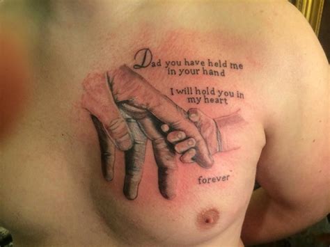 tattoo for a boy who's father died . | Rip tattoos for dad, Dad tattoos, Incredible tattoos