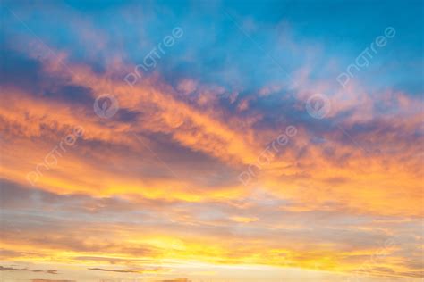 Dramatic Sunset Clouds In The Sky Background, Blue, Background, Opinion ...