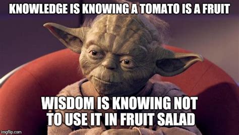 Yoda Wisdom - Imgflip